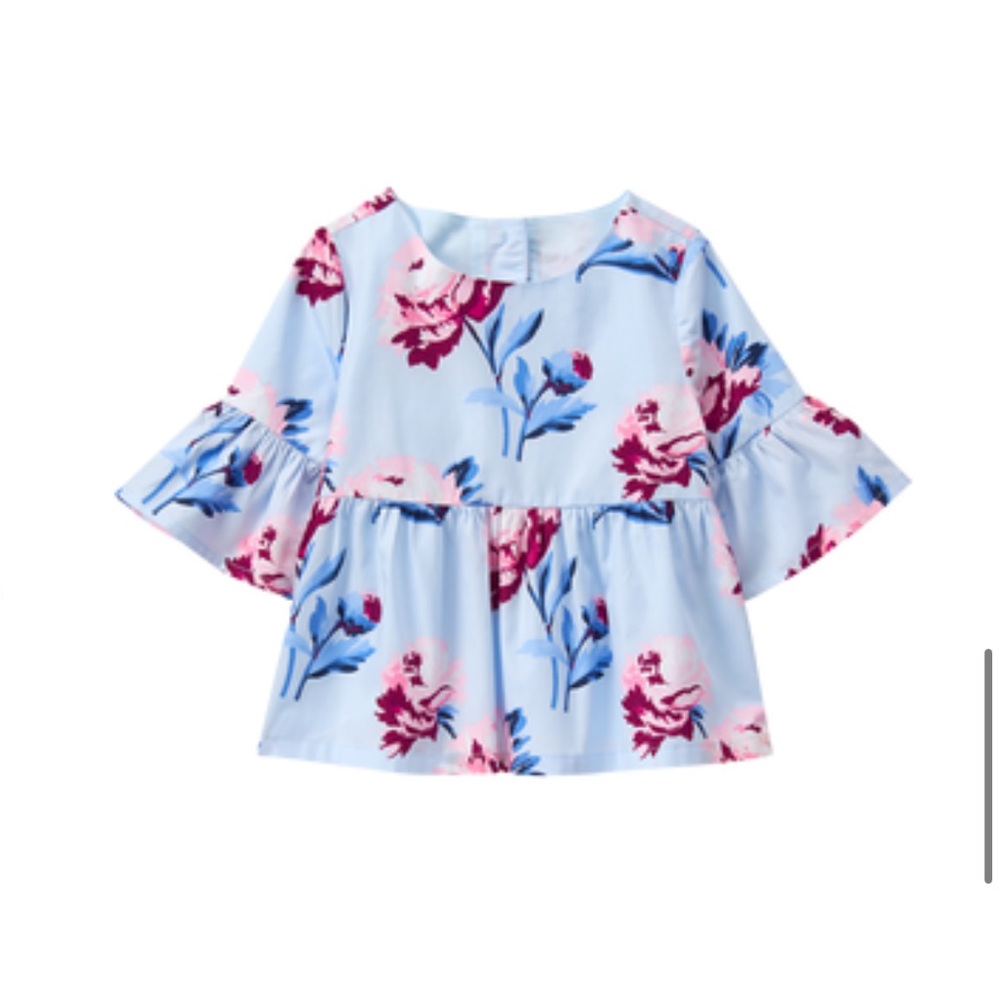 Janie and Jack Bloom Town shirt
